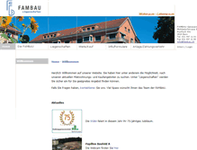 Tablet Screenshot of fambau.ch